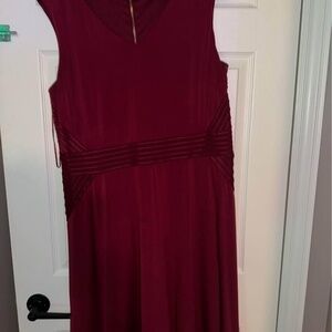 Burgundy dress size xl